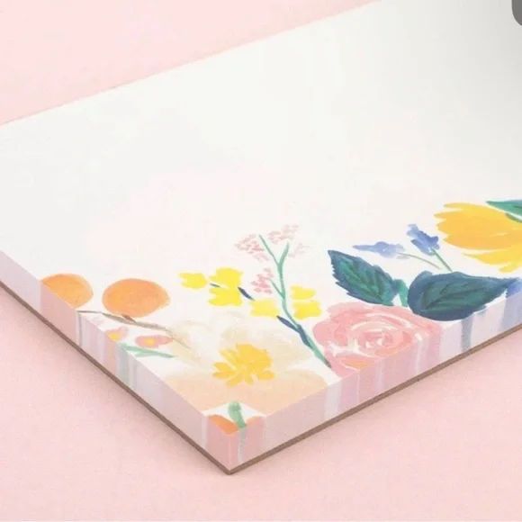 LOT of 2 Rifle Paper Co. Floral Print Keyboard Note Pad - Picture 3 of 8